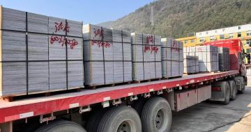 郴州 芝麻灰地铺石出货日常