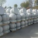 郴州 白麻花岗岩石材圆球，石球，挡车球，隔离球，景观石球，风水球等
