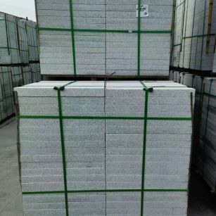 郴州 芝麻白火烧，园林广场市政工程地铺石，1.8~5.0厚均有现货