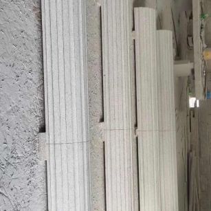 郴州 花岗岩厂家带你看白麻花岗岩门楼大柱柱皮