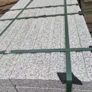 郴州 白麻花岗岩直行盲道石，盲条，地铺石