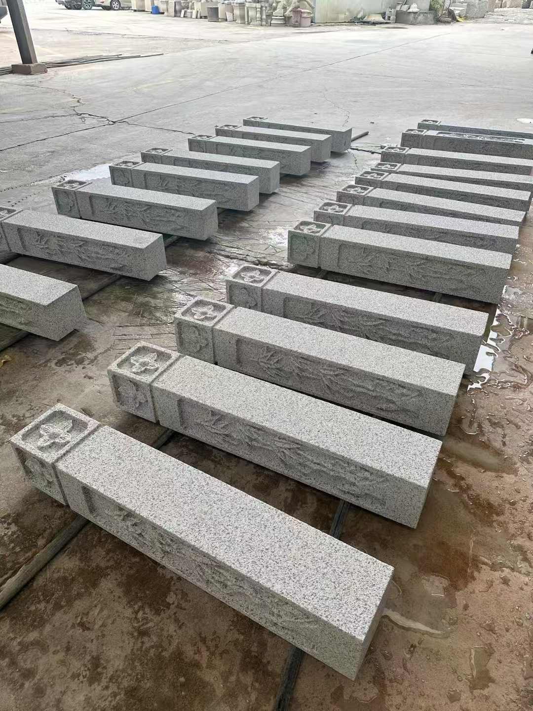 郴州 白麻方柱雕花防水