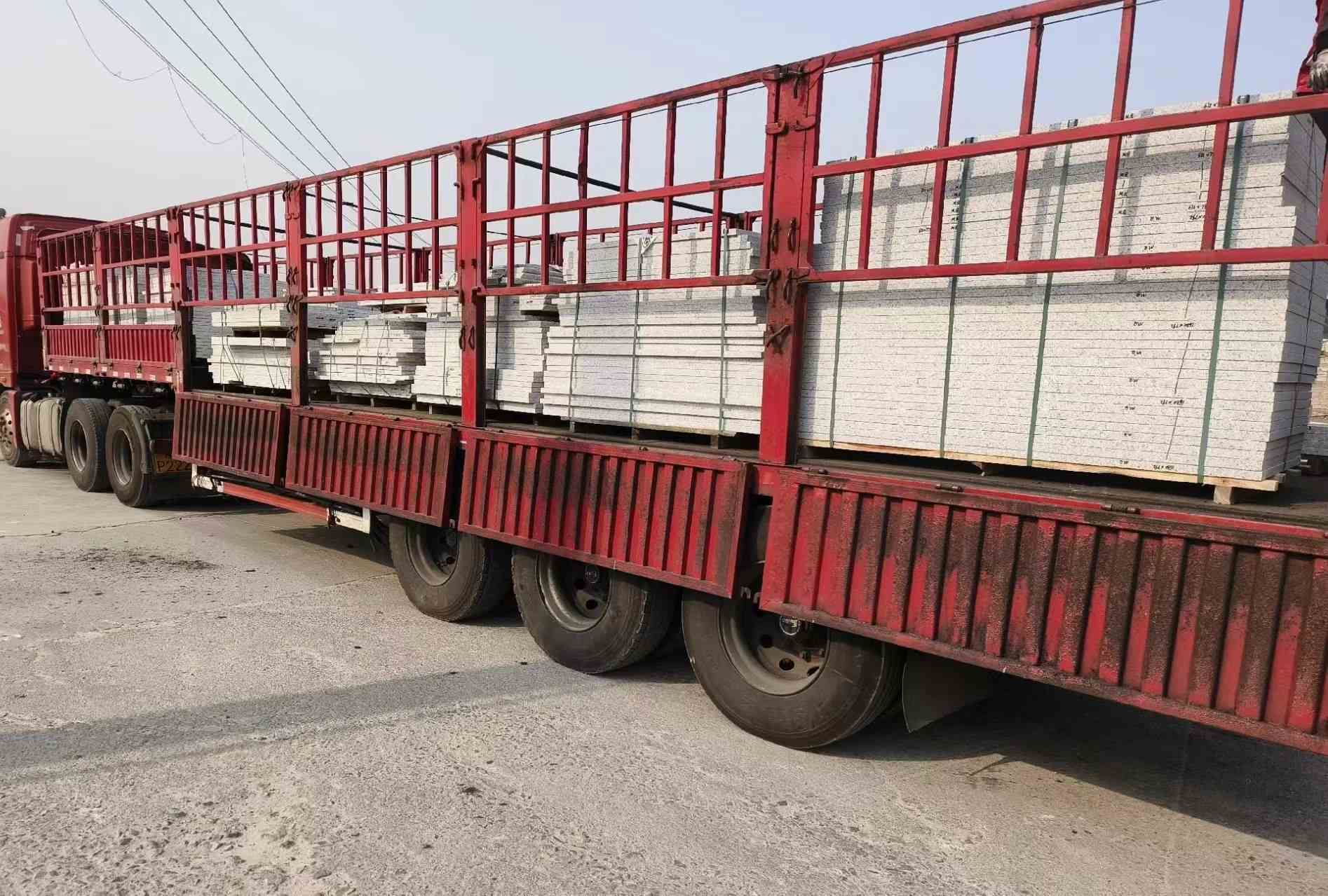 郴州 白麻荔枝面外墙干挂，工厂装车日常