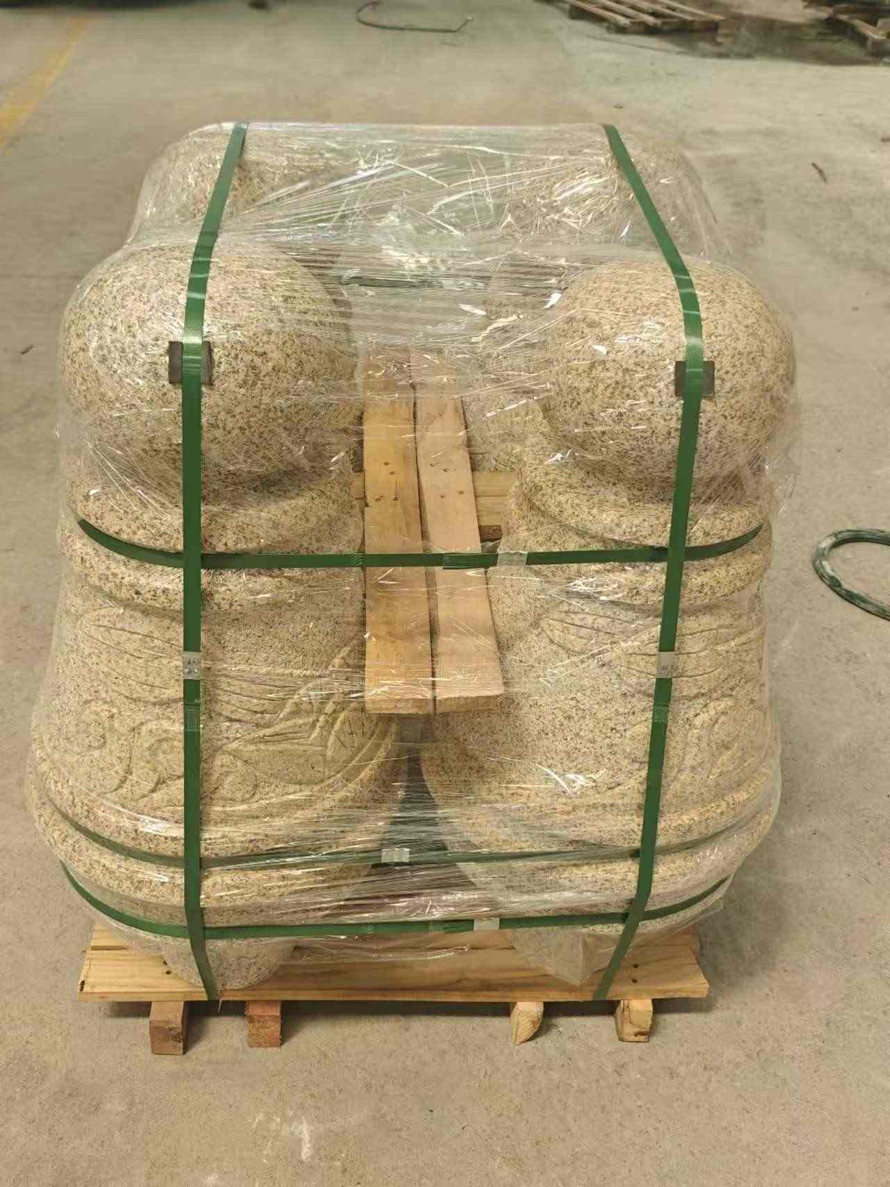 郴州 黄金麻异形定制雕花——棒棒糖挡车柱