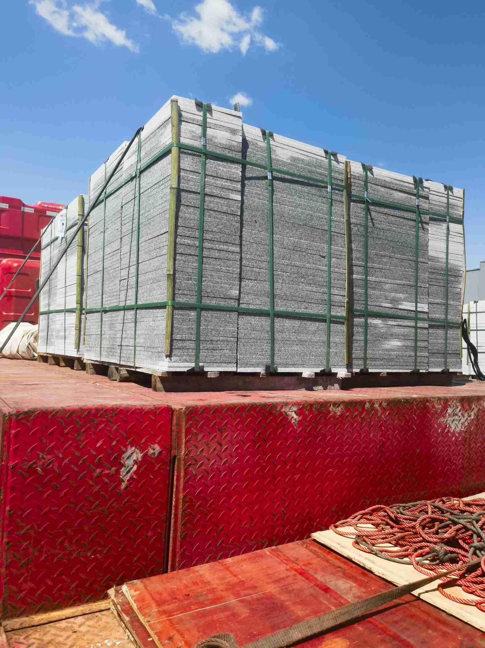 郴州 芝麻白火烧规格板地铺石300*600/600*600