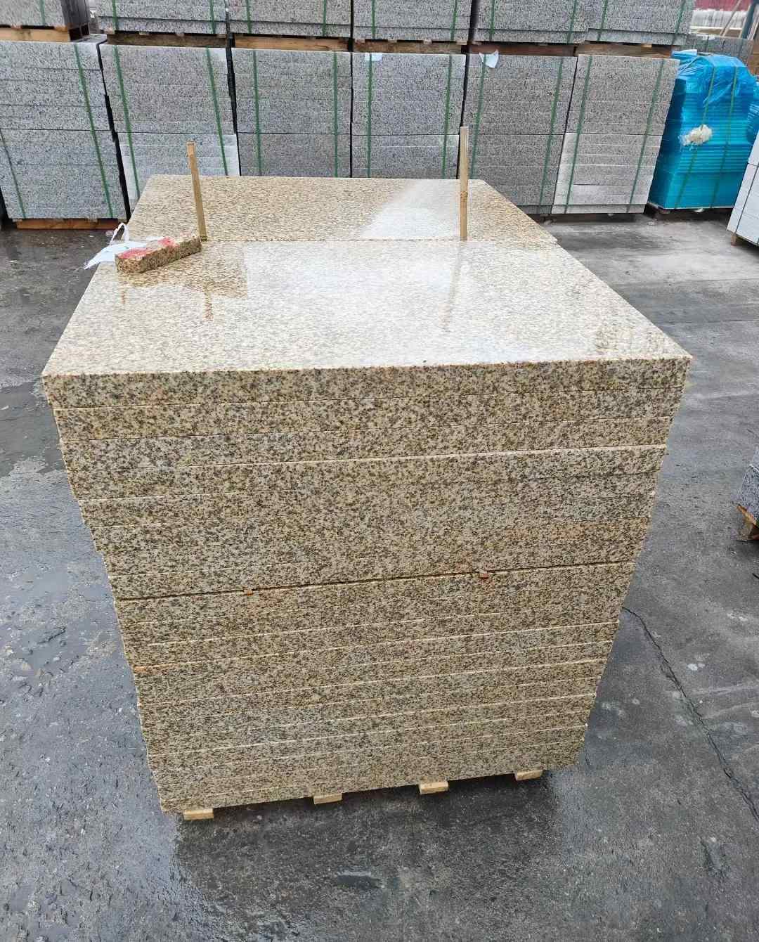 郴州 湖北黄金麻花岗岩石材荔枝面外墙石材