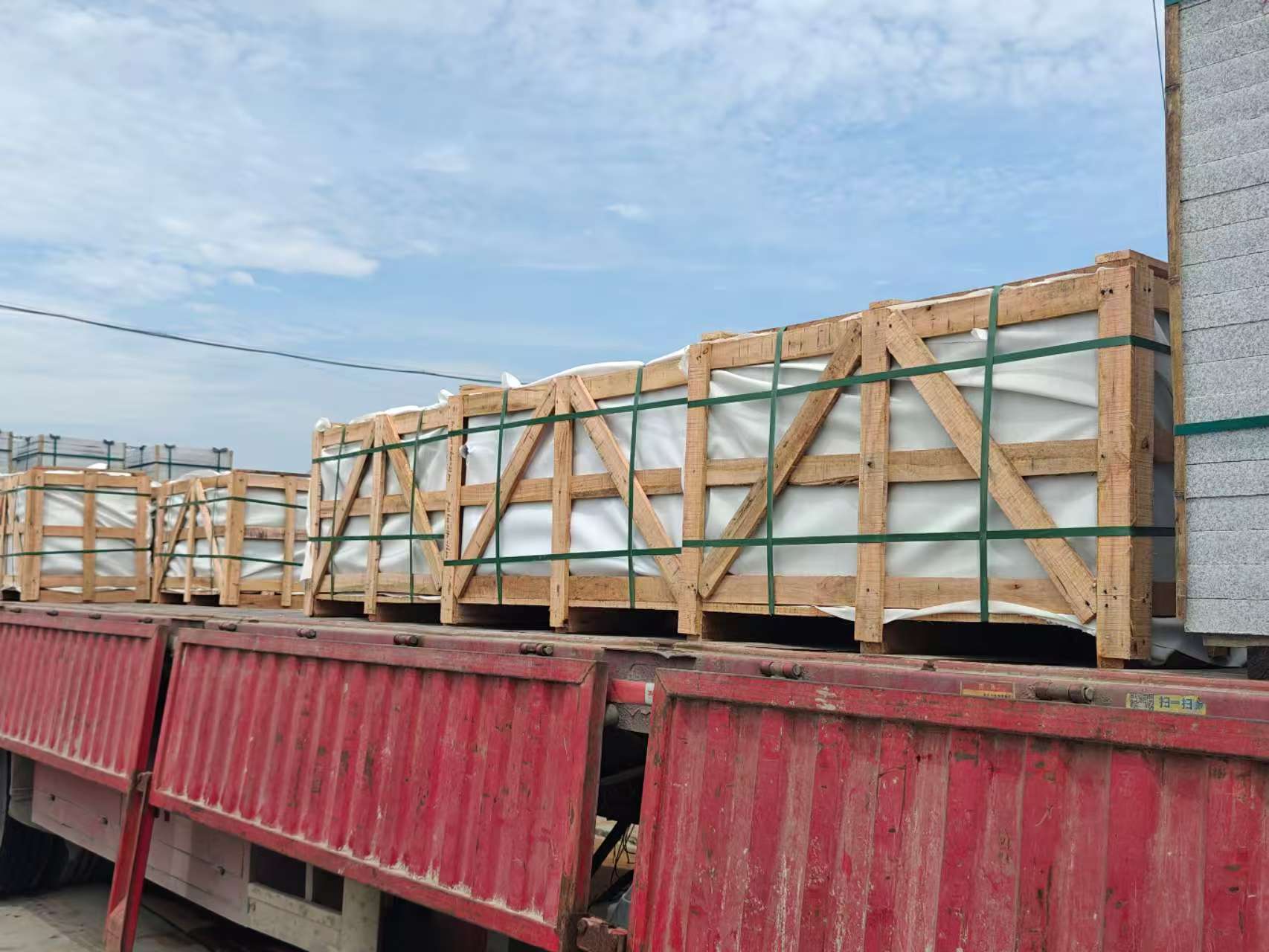 郴州 芝麻白花岗岩地铺石出口专车-泰国游